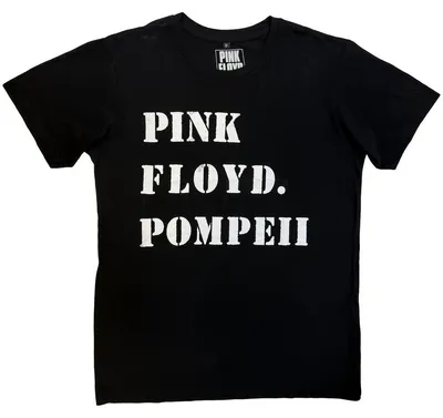 Image de Pink Floyd - T-shirt « Pompeii Stencil » pour homme/femme (unie) RO15692 (XL) (noir)