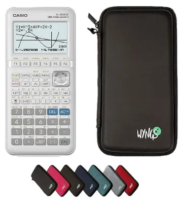 Produktbild von Casio fx-9860GIII inkl. WYNGS Schutztasche Schwarz - Grafikrechner - Basic Set