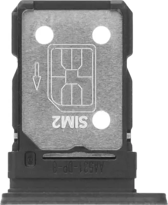 Obrázok produktu pre Clappio, držiak karty SIM pre OnePlus Nord 3 5G Dual Nano Sim, sivý