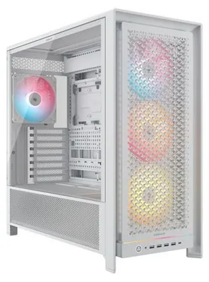 Produktbild von CORSAIR Geh Midi FRAME 5000D RS ARGB Airflow Case, White
