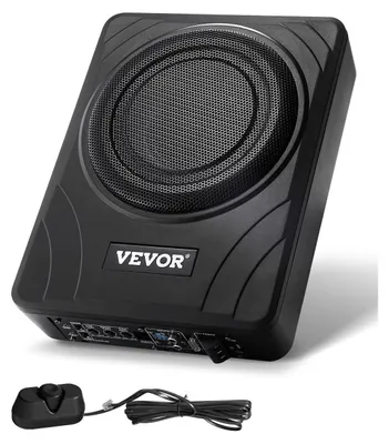 Zdjęcie produktu dla Subwoofer samochodowy - Aktywny subwoofer - Subwoofer montowany pod siedzeniem - Subwoofer z wzmacniaczem - 8 cali
