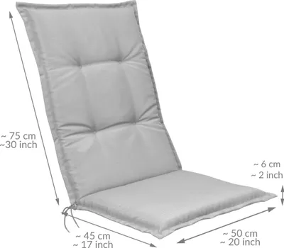 Obrázek produktu pro Zahradní polštář 120x50x6 cm ITA HOME & GARDEN Base HL