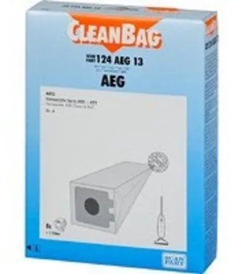 Produktbild von CleanBag Staubsaugerbeutel 124AEG13 für AEG Größe 6