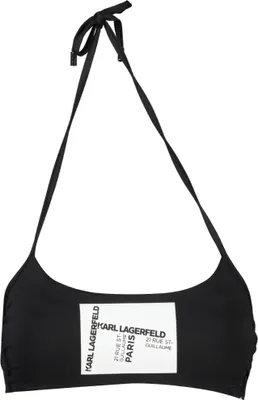 Produktbild von Karl Lagerfeld Schwarzes Bikini-Oberteil KL20WTP23 XS