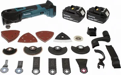 Image de Découpeur-ponceur multifonctions MAKITA 18V 4.0 Ah - 2 batterie 4.0Ah chargeur - DTM51RMJX3