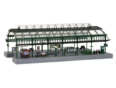 Produktbild von Kibri 37760 - N Bahnsteighalle grün - Neu