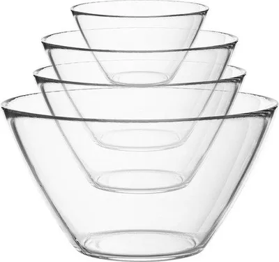Image de Lot de 4 saladiers - Accessoires de cuisine : bols