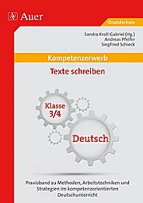 Obrázek produktu pro Kompetenzerwerb Texte schreiben 3+4