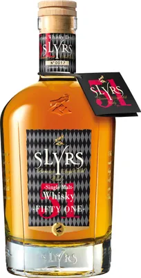 Produktbild von Slyrs Single Malt Whisky Fifty One 51% 0,7l