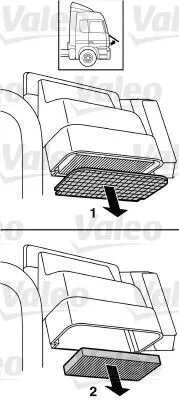 Produktbild von VALEO 716000 Innenraumfilter Pollenfilter für RENAULT TRUCKS Magnum