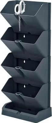 Immagine prodotto di Giardino verticale Vasi modulari Mini Cascade Antracite Vasi per fiori Accessori per la piantagione