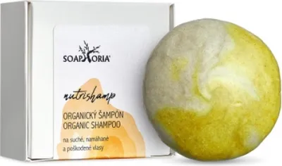 Zdjęcie produktu dla Szampon Soaphoria Festes NutriShamp do włosów zniszczonych, 60 +/- 5 g