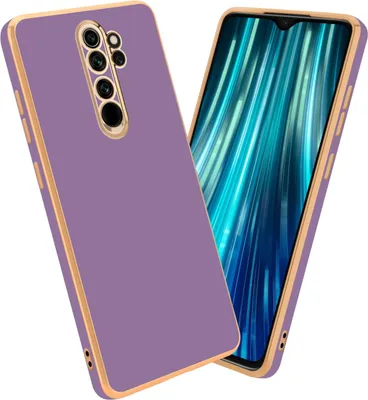 Produktbild von Cadorabo Schutzhülle für Xiaomi RedMi NOTE 8 PRO Hülle in Lila Handyhülle TPU Silikon Kameraschutz Etui Case