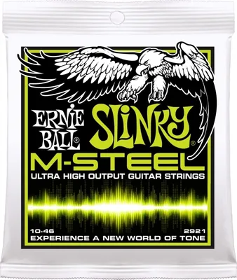 Produktbild von Ernie Ball Slinky M-Steel 10-46 Saiten (2921)