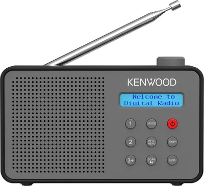 Produktbild von Kenwood CRM25DABH DAB+ Radio Bluetooth Akku LC-Display