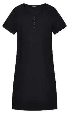 Produktbild von EMPORIO ARMANI Kurzer Bademantel für Damen, strukturiert, gerippt, Schwarz, Größ