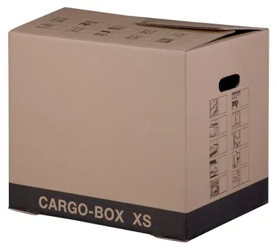 Produktbild von 10x Umzugskarton 455x345x380mm Umzugskiste Bücherkarton Faltkarton 1-2-wellig extra stabil