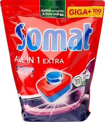 Produktbild von Somat Giga+ All in One Extra Tabletki do zmywarki, 100 sztuk
