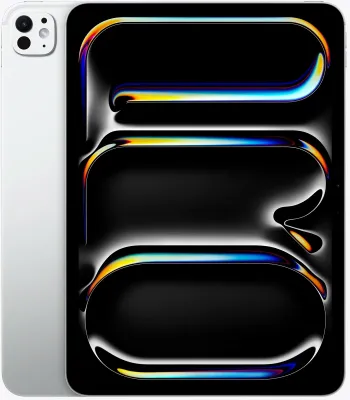 Produktbild von Apple iPad Pro 11" M4 | Nano-Texture | 1 TB | Wi-Fi + Cellular | Silber