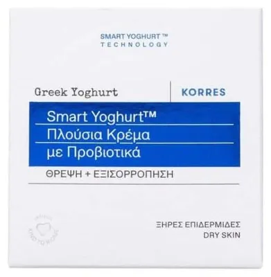 Obrázok produktu pre Korres Grécky jogurtový probiotický intenzívny krém – vyživuje a vyvažuje, 40 ml