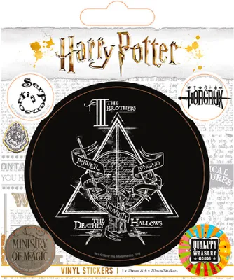 Productafbeelding van Pyramid International RD-RS660042 Harry Potter vinyl sticker, 10 x 12,5 x 1,3 cm