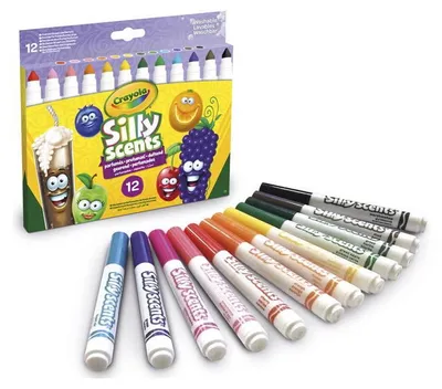 Obrázek produktu pro Crayola - Sillyscents 10x Markers Tip Maxi