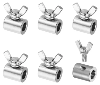 Obrázok produktu pre Omgoods – 9 mm oceľové svorky, sada 6 kusov