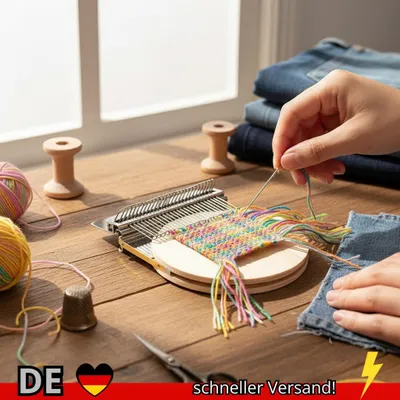 Produktbild von Handteppich Holzwebstuhl Webrahmen Sfmaschine Kleiner Webstuhl Zum