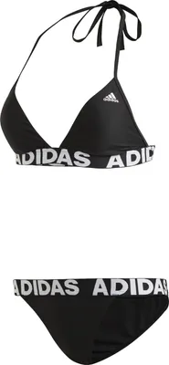 Produktbild von adidas Bikini Damen schwarz Triangel Bikini mit herausnehmbaren Polstern, Farbe:Gelb, Größe:44