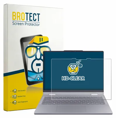 Produktbild von Für Lenovo ThinkBook 14 2-in-1 Gen 6 Schutzfolie BROTECT Displayschutz Display Schutz Folie Klar Transparent