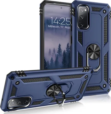 Produktbild von Armor Outdoor Handyhülle für Samsung Galaxy S20 FE Handy Panzer Case Cover Schutzhülle Farbe: Blau