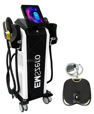 Produktbild von EMS Body Sculpt Ultra Pro - Körperformungsgerät - RF und EMS - 5 Handstücke - Hi-EMT - Bis zu 15 Tesla - 5–200 Hz