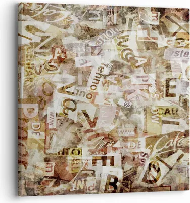 Produktbild von Bild auf Leinwand - Leinwandbild - Graffiti modern - 30x30cm - Wand Bild - Wanddeko - Wandbilder - Leinwanddruck - Bilder - Kunstdruck - Wanddekoration - Leinwand bilder - Wandkunst - AC30x30-3549