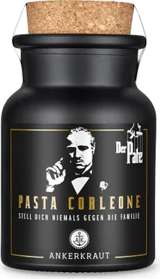 Produktbild von Pasta Corleone (Der Pate), 100g im Korkenglas