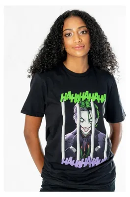 Immagine prodotto di Maglietta DC Comics "The Joker Anime Smile", taglia S