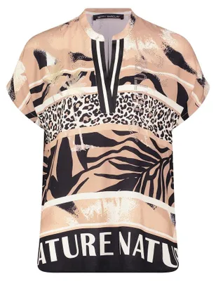 Produktbild von Betty Barclay Collection (264) Bluse Lang 1/2 Arm, Beige/Black 7898 7898 42