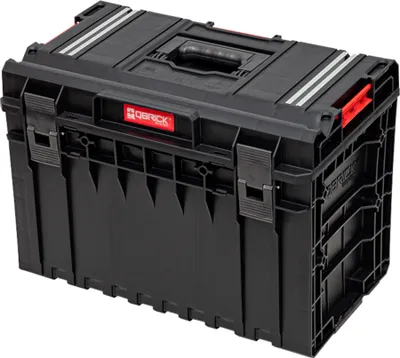 A black Qbrick One System 450 Techniker-Werkzeugkasten tool box.