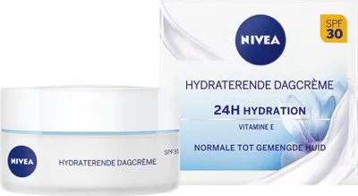 Image de NIVEA - Essentials Crème de Jour - Crème Hydratante pour le Visage - Peaux Normales à Mixtes - SPF 30 - Avec Vitamine E & Extrait de Lotus - 50 ml - 1 pièce