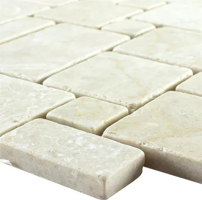 Produktbild von Naturstein Marmor Mosaikfliesen Kilkenny Cream