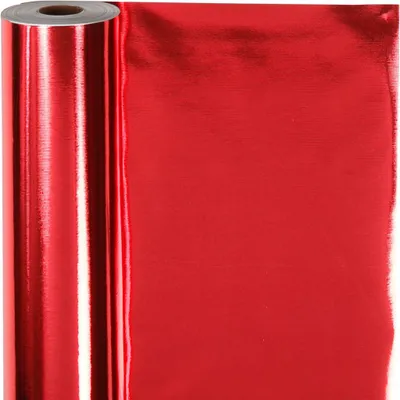Produktbild von Geschenkpapier, B 50 cm, 65 g, Rot, 100 m/ 1 Rolle [HOB-19988]