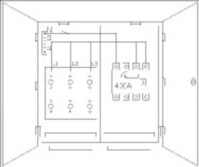Produktbild von ABN Wandlerschrank Thüringen WS35X1382N 4polig m. Lastschalter