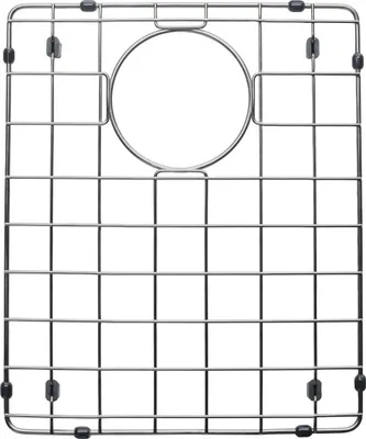Produktbild von REGINOX R39632 Bodengitter NEW YORK Gun Metal II 34x40 / Edelstahl PVD-Beschichtung / Abtropfgitter