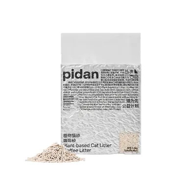 Produktbild von pidan Kaffee-Katzenstreu 2,4 kg (1 Beutel)
