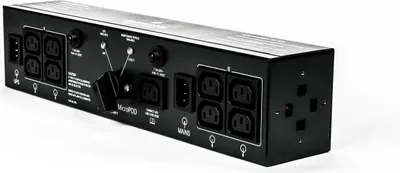 Immagine prodotto di Vertiv Liebert MP2-210K unità di distribuzione dell'energia (PDU) 4 presa(e) AC 2U Nero