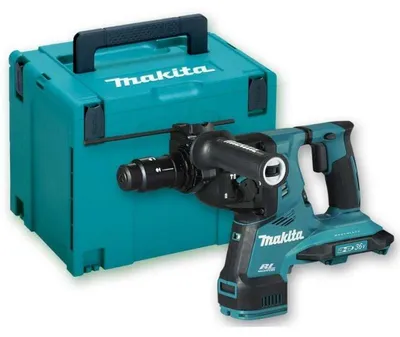 Image de Perfo-burineur MAKITA DHR281ZJ SDS-Plus 36V (2x18V) Li-Ion 28mm (vendu sans batterie) avec Coffret MakPac