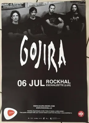 Obrázok produktu pre Gojira - B - PLAGÁT - 40x60 cm