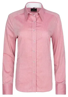 Image de Di Selentino - Chemise « New United States » pour femmes, coupe classique NA341 (M) (rose)