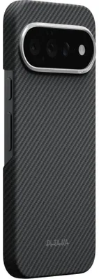Produktbild von Aramid Handyhülle für Google Pixel 11 Pro, PITAKA Ultra-Slim Case mit MagSafe, Schwarz-Grau