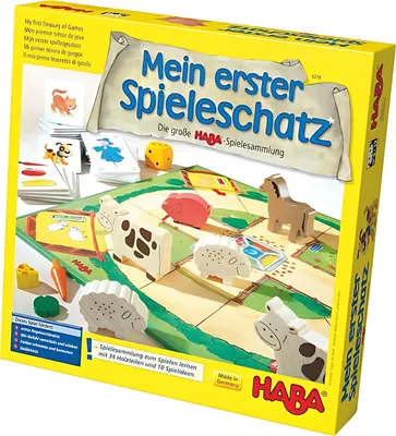 Immagine prodotto di Il mio primo tesoro di giochi - La grande collezione di giochi HABA