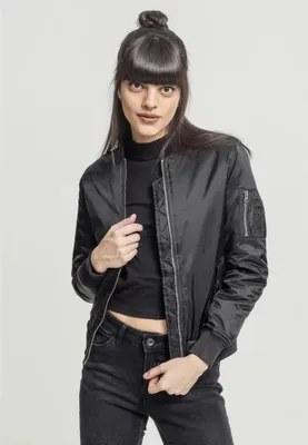 Produktbild von Urban Classics Basic Jacke Schwarz L Damen Schwarz L